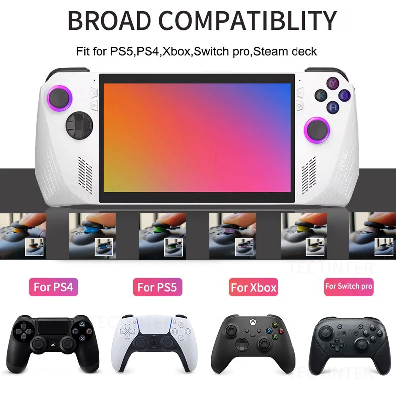 8Pcs Ring Cover Elastic Protective Rocker Rubber Ring For PS5/ 4/ Switch PRO Joystick Silicone for Rog Ally and for Game Console
8Pcs Ring Cover Elastic Protective Rocker Rubber Ring For PS5/ 4/ Switch PRO Joystick Silicone for Rog Ally and for Game Console
