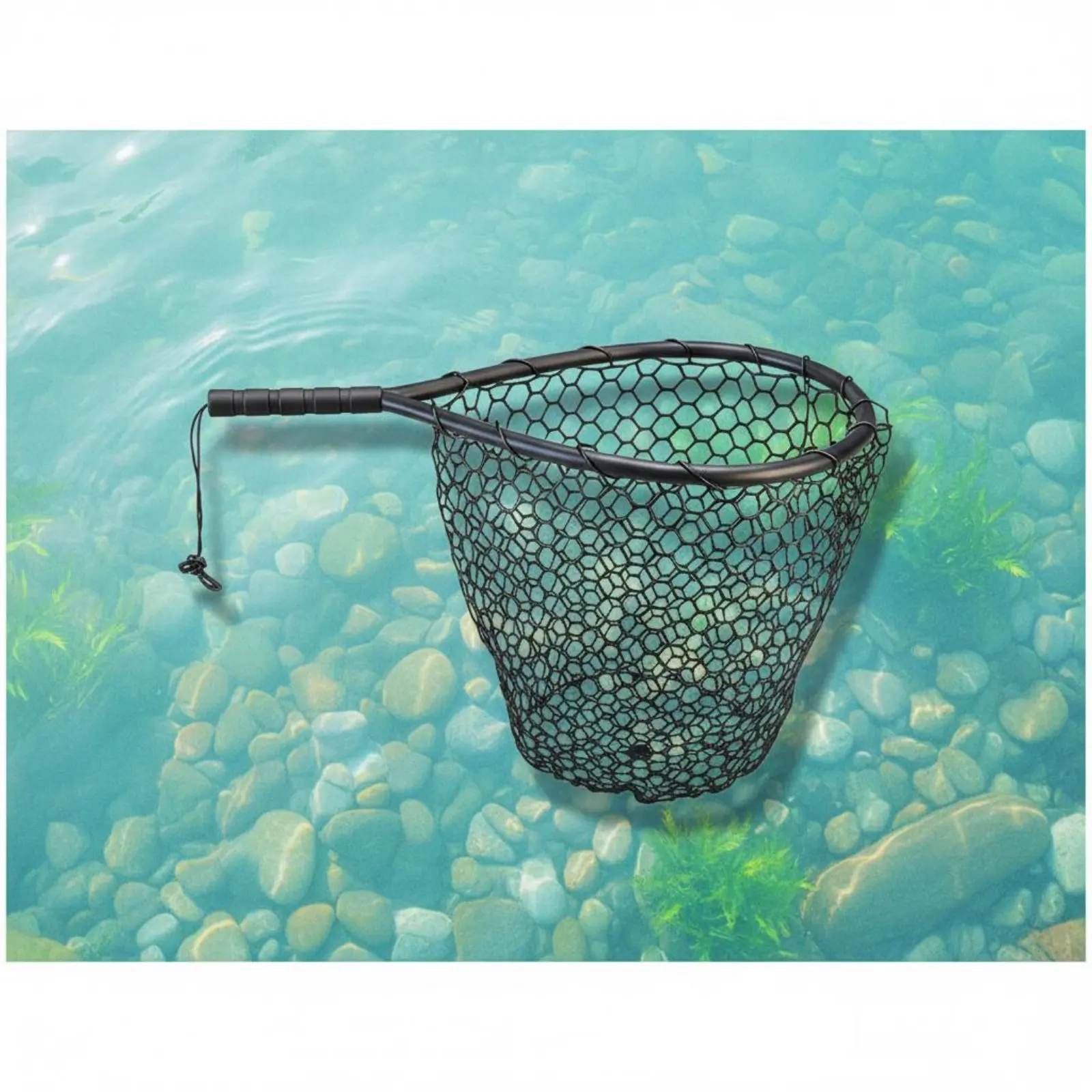 Silicone Fishing Landing Net Non-Slip-Slip Grip Buoyant Fishing Net Sturdy Duty for Anglers
Silicone Fishing Landing Net Non-Slip-Slip Grip Buoyant Fishing Net Sturdy Duty for Anglers