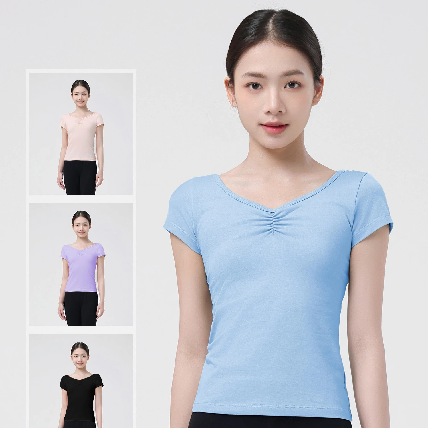 Женский облегающий топ с коротким рукавом для танцев – летняя рубашка для балета, классических, джазовых и народных танцев для взрослых
Женский облегающий топ с коротким рукавом для танцев – летняя рубашка для балета, классических, джазовых и народных танцев для взрослых