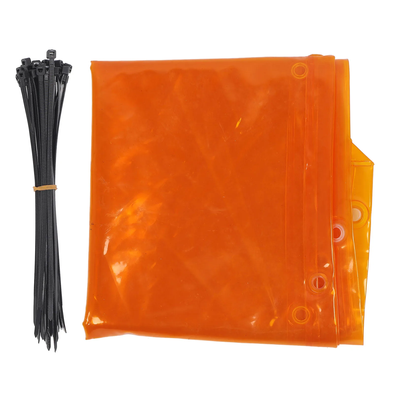 Welding Curtain Screen Frameless with Grommets Flame Retardant PE for Workshop Golden Yellow
Welding Curtain Screen Frameless with Grommets Flame Retardant PE for Workshop Golden Yellow
