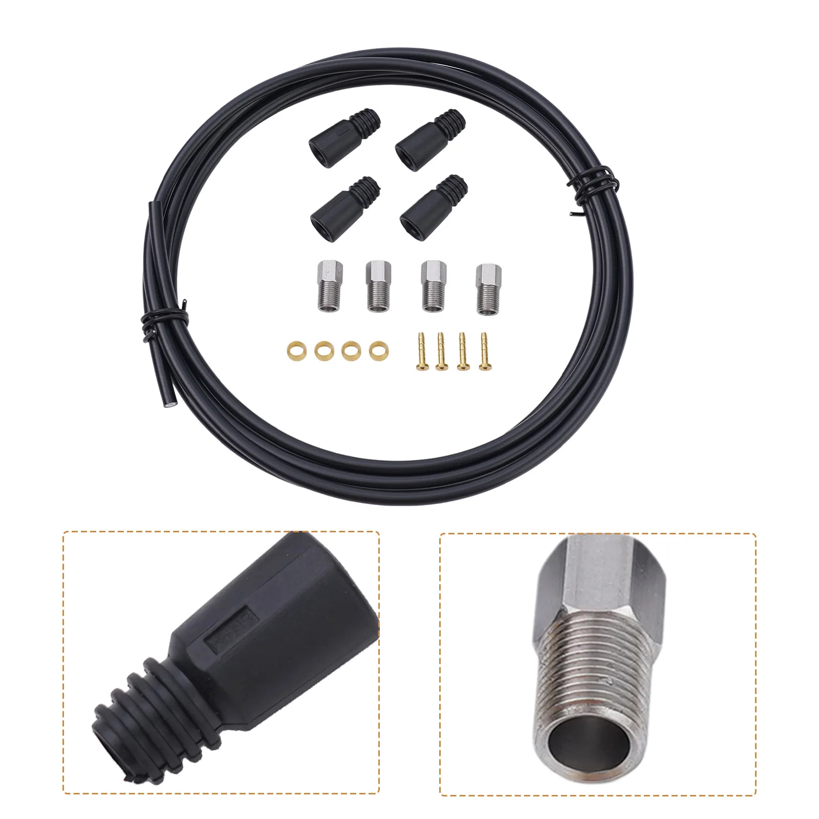 Druable High Quality Material Brake Hose Hydraulic Disc Brake Hose Repair 2.5m Bicycle Cycling Kit M675/M7000M785
Druable High Quality Material Brake Hose Hydraulic Disc Brake Hose Repair 2.5m Bicycle Cycling Kit M675/M7000M785