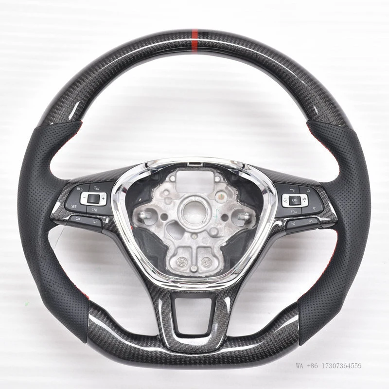 100% Real Carbon Fiber Steering Wheel With Leather For VW Volkswagen Golf 7 MK7
100% Real Carbon Fiber Steering Wheel With Leather For VW Volkswagen Golf 7 MK7
