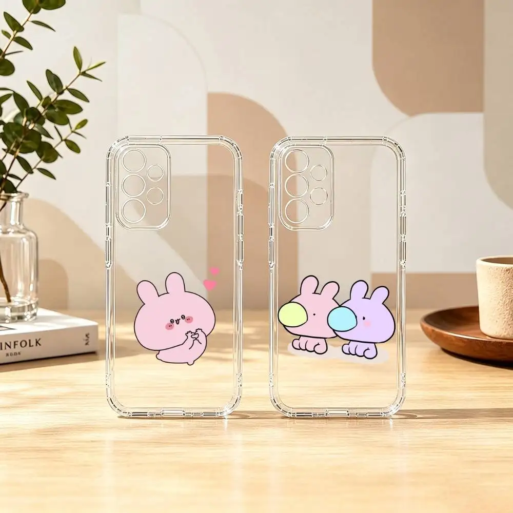 C-Cute rabbit A-Asamimichan gift Phone Case For Samsung S25,S24,S21,S22,S23,S30,Ultra,S20,Plus,Fe Transparent Cover
C-Cute rabbit A-Asamimichan gift Phone Case For Samsung S25,S24,S21,S22,S23,S30,Ultra,S20,Plus,Fe Transparent Cover