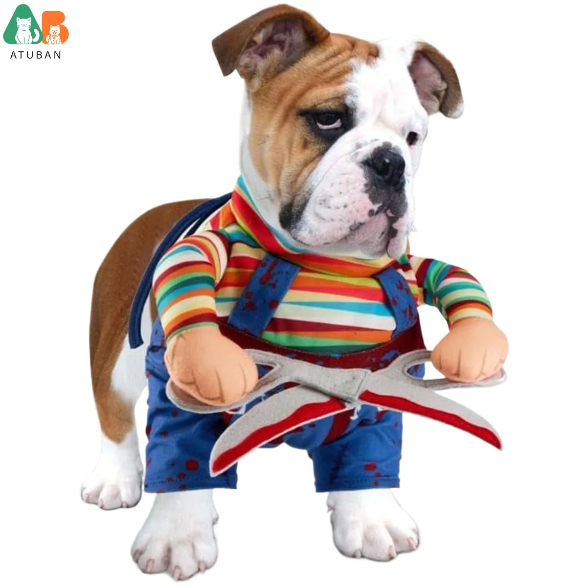 Halloween Scissors Style Doll Dog Costume for Cat Puppy and Medium Size Dog, Pet Adjustable Doll Funny Special Clothes Cosplay
Halloween Scissors Style Doll Dog Costume for Cat Puppy and Medium Size Dog, Pet Adjustable Doll Funny Special Clothes Cosplay