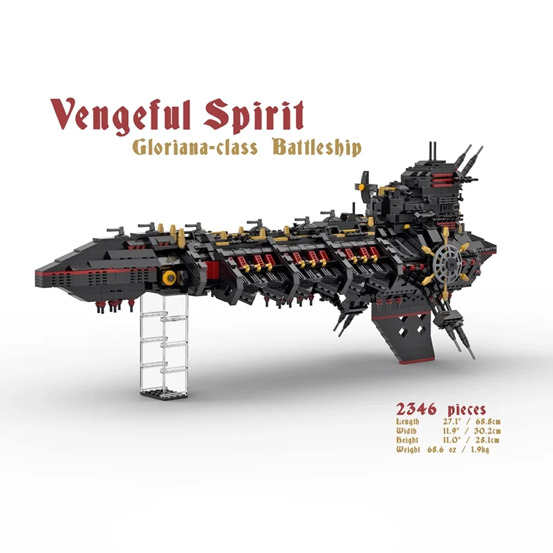 Звездный линкор, космический линкор MOC-178469 Warhammer, 40K, битвой флот, готический лунный класс, крейсер, набор головоломок для мужчин
Звездный линкор, космический линкор MOC-178469 Warhammer, 40K, битвой флот, готический лунный класс, крейсер, набор головоломок для мужчин