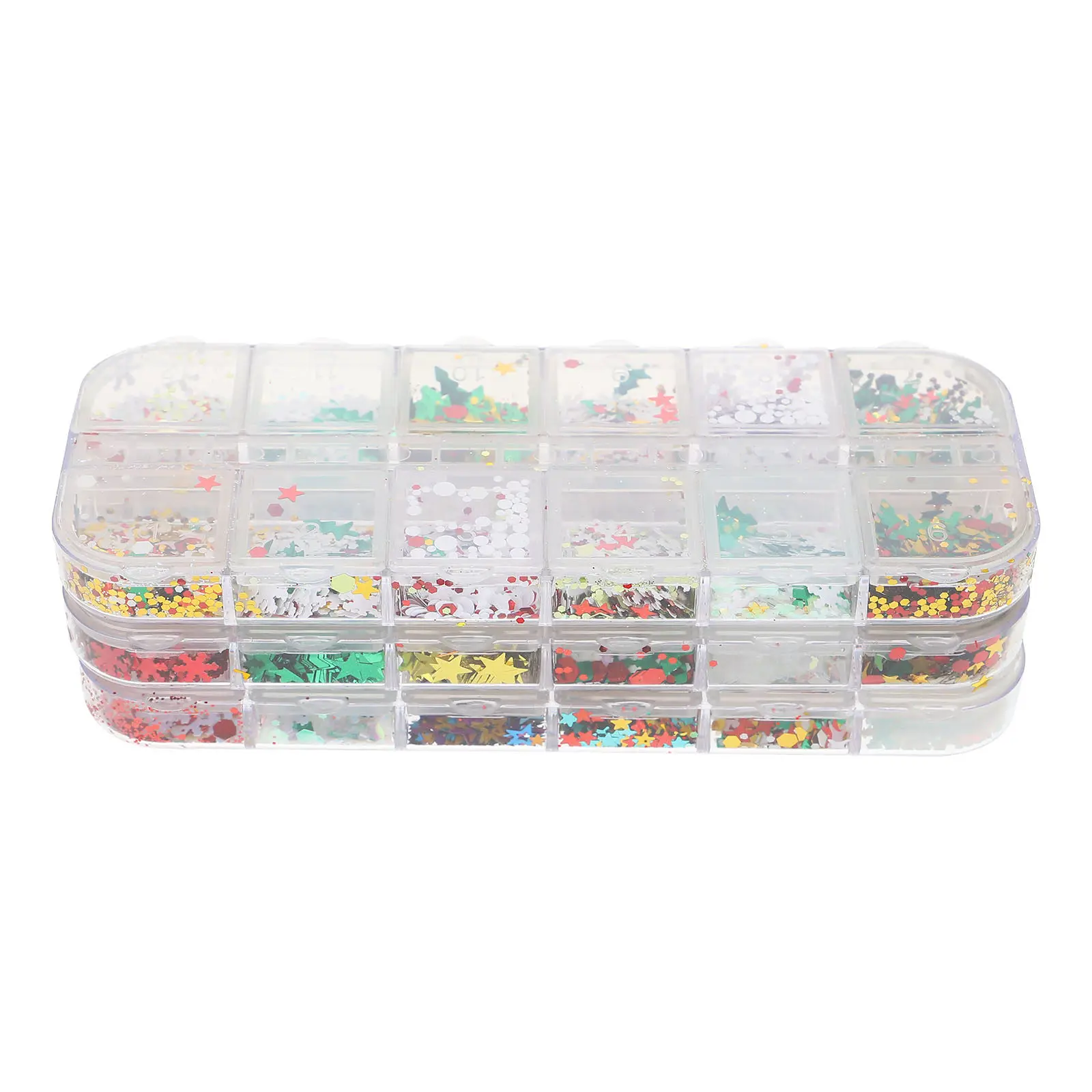 3 Boxes Christmas Nail Glitter Flakes Sequins Confetti for Nail Art Design Body Face Hair Home Decor Gift Banquet Table Party
3 Boxes Christmas Nail Glitter Flakes Sequins Confetti for Nail Art Design Body Face Hair Home Decor Gift Banquet Table Party