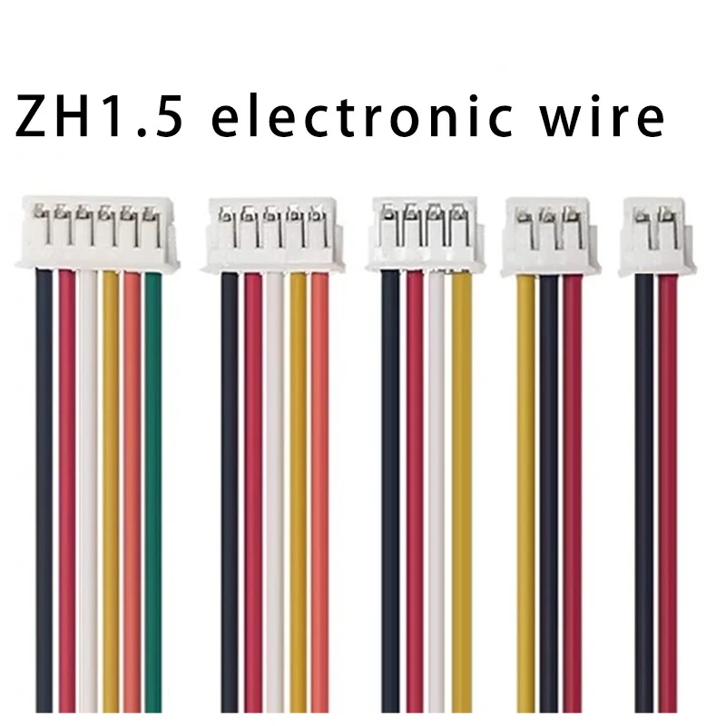 10PCS JST ZH1.5 ZH 1.5mm Wire Cable Connector 2/3/4/5/6/7/8/9/10/12 Pin 1.5MM Pitch Plug 10CM/20cm/30CM Wire Length 28AWG
10PCS JST ZH1.5 ZH 1.5mm Wire Cable Connector 2/3/4/5/6/7/8/9/10/12 Pin 1.5MM Pitch Plug 10CM/20cm/30CM Wire Length 28AWG