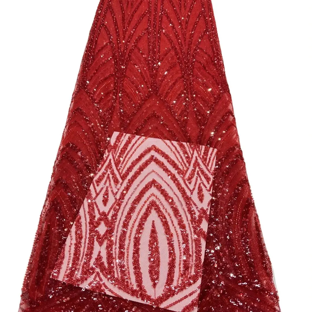 Africa Nigerian Beaded French Mesh Lace With Sequins High Quality 2025 Embroidery Lace Sequins Lace For Wedding Dresses Women
Africa Nigerian Beaded French Mesh Lace With Sequins High Quality 2025 Embroidery Lace Sequins Lace For Wedding Dresses Women