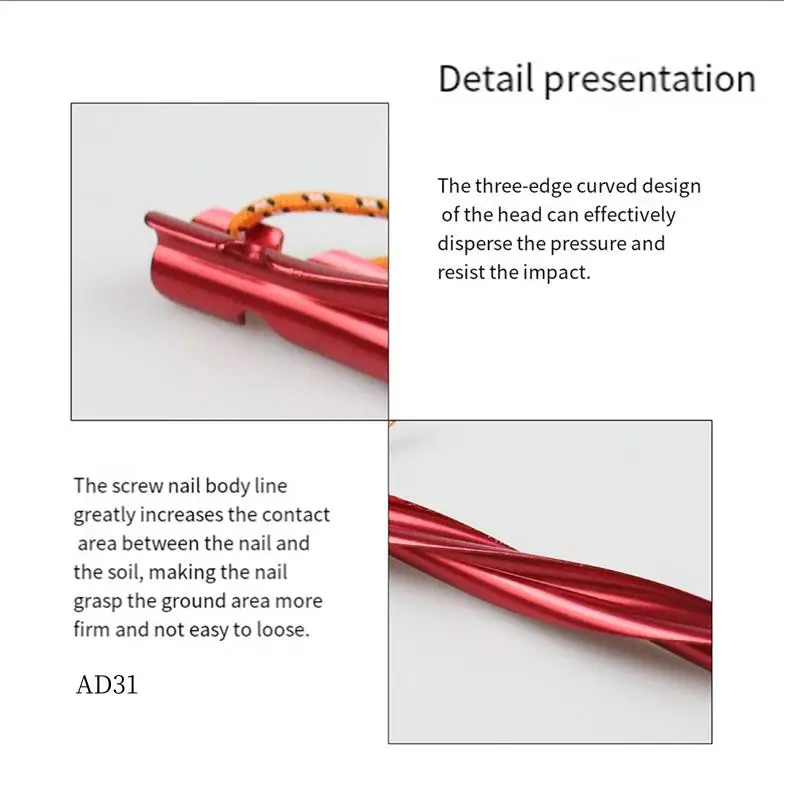 New-25Cm Outdoor Tent Pegs Ground Nails With Storage Bag Windproof Nails Camping Accessories Tent Fastening Red
New-25Cm Outdoor Tent Pegs Ground Nails With Storage Bag Windproof Nails Camping Accessories Tent Fastening Red