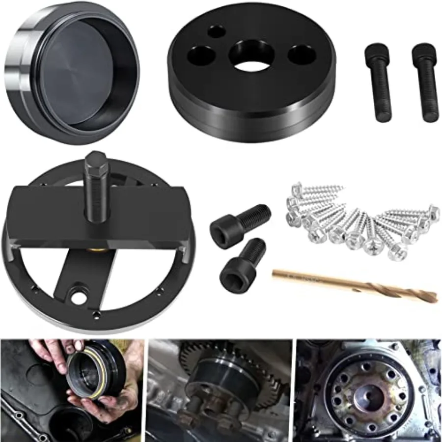 Front and Rear Crankshaft Seal and Wear Sleeve Remover and Installer Tools Set Fits for Cummins 3.9L 5.9L 6.7L Engines, Directl
Front and Rear Crankshaft Seal and Wear Sleeve Remover and Installer Tools Set Fits for Cummins 3.9L 5.9L 6.7L Engines, Directl