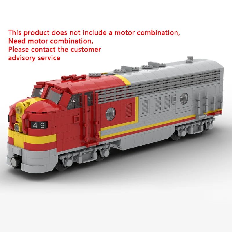 City Car Model MOC Building Bricks EMD F7 Diesel Locomotive Modular Technology Children Holiday Gifts Assemble Toys Suit
City Car Model MOC Building Bricks EMD F7 Diesel Locomotive Modular Technology Children Holiday Gifts Assemble Toys Suit