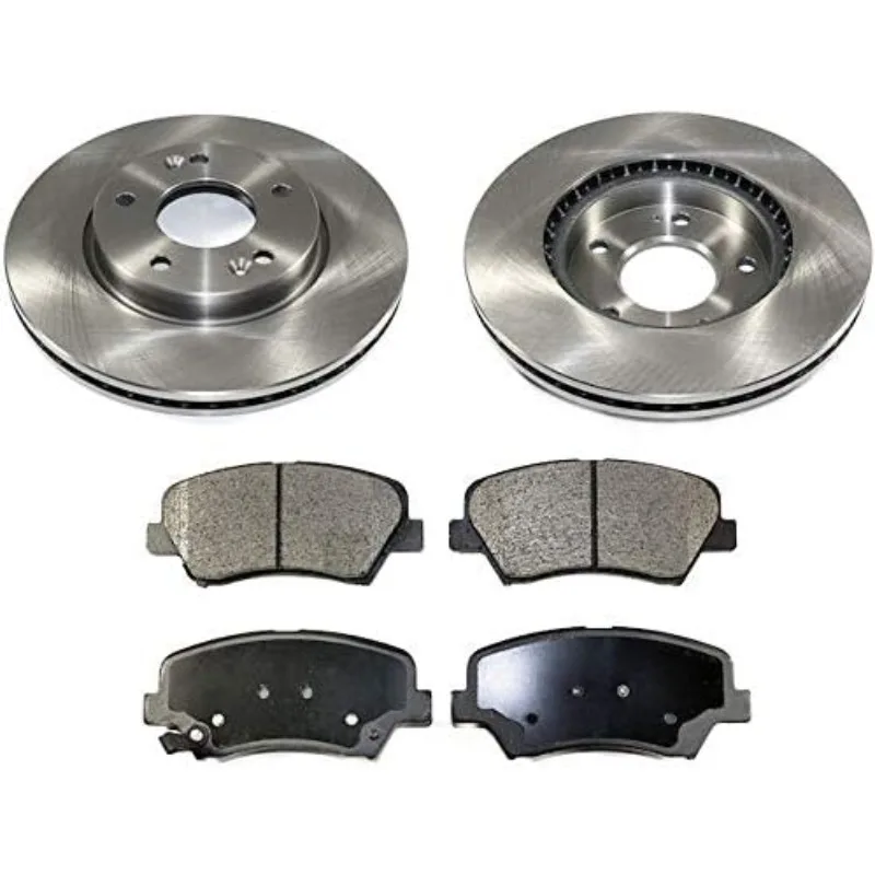 Front Ceramic Disc Brake Pad and Rotor Kit - Compatible with 2014-2017 Kia Forte
Front Ceramic Disc Brake Pad and Rotor Kit - Compatible with 2014-2017 Kia Forte