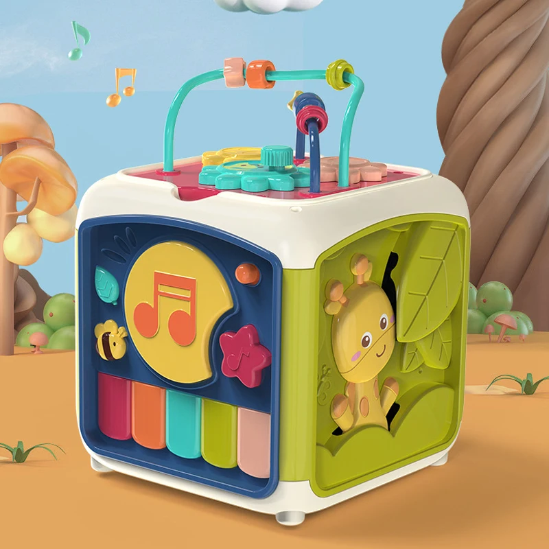 Детские игрушки, кубик, игрушки для малышей 7 в 1, обучающая форма, животное, музыкальная игрушка, лабиринт с бусинами, развивающие игрушки для обучения детей
Детские игрушки, кубик, игрушки для малышей 7 в 1, обучающая форма, животное, музыкальная игрушка, лабиринт с бусинами, развивающие игрушки для обучения детей