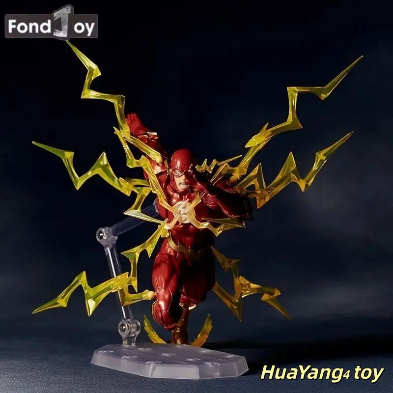 Fond joy DC series hero Flash model multi-joint movable toys hand-made ornaments gifts For superhero fans.
Fond joy DC series hero Flash model multi-joint movable toys hand-made ornaments gifts For superhero fans.