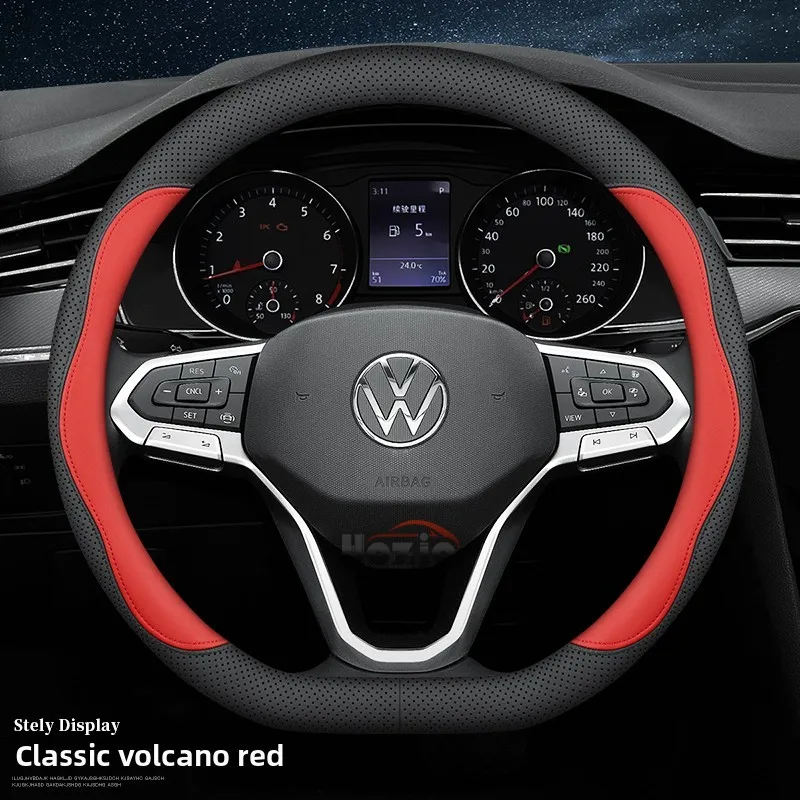 Leather Car Steering Wheel Cover for Volkswagen Tiguan Robust Id4 Atlas Teramont Pro Tcross Polo Navigation 2025 Accessories
Leather Car Steering Wheel Cover for Volkswagen Tiguan Robust Id4 Atlas Teramont Pro Tcross Polo Navigation 2025 Accessories