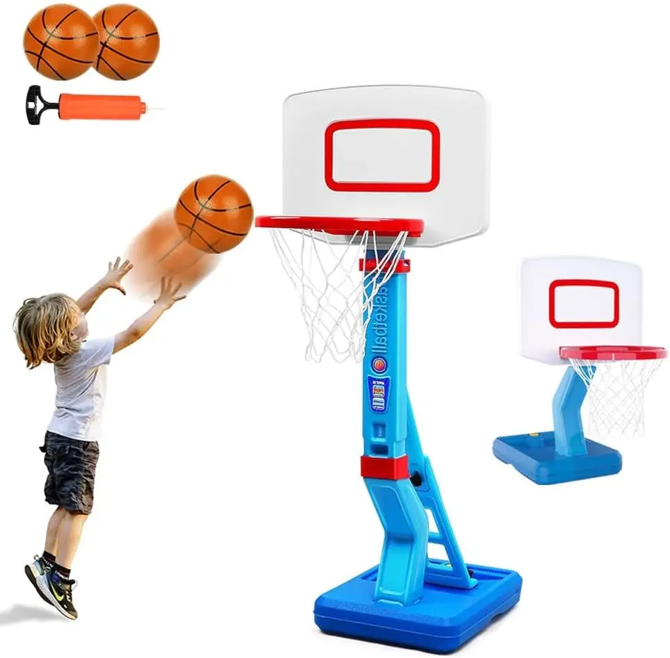 Adjustable Kids Basketball Hoop for Indoor Outdoor Pool Play, Portable Toddler Toy
Adjustable Kids Basketball Hoop for Indoor Outdoor Pool Play, Portable Toddler Toy