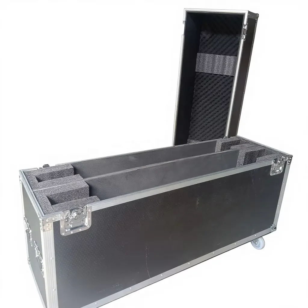 Universal Adjustable Dual TV Flight Case for 55 65 75 85 86 Inch Flat Screen LED Monitor Road Box with Wheels for Stage Pro
Universal Adjustable Dual TV Flight Case for 55 65 75 85 86 Inch Flat Screen LED Monitor Road Box with Wheels for Stage Pro
