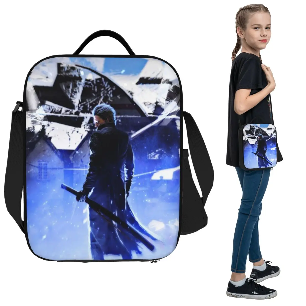 Vergil From The Devil May Cry Seri Insulated Lunch Bag Women Office Cooler Thermal Food Box Tote Portable Lunch Boxes Container
Vergil From The Devil May Cry Seri Insulated Lunch Bag Women Office Cooler Thermal Food Box Tote Portable Lunch Boxes Container
