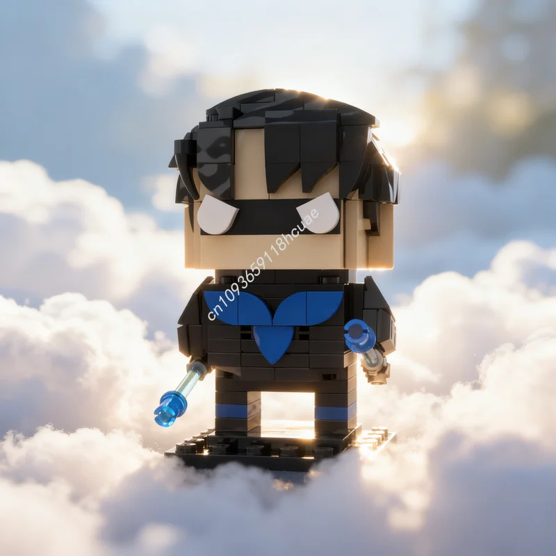 154pcs MOC Brickheadz NIGHTWING Model Building Blocks Construction Assemble DIY Christmas Gift Creative Toy Idea Brick Education
154pcs MOC Brickheadz NIGHTWING Model Building Blocks Construction Assemble DIY Christmas Gift Creative Toy Idea Brick Education