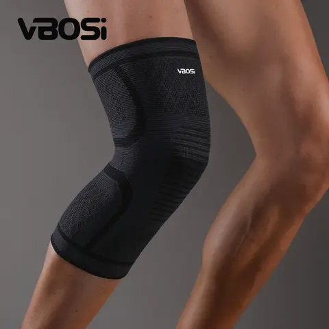 1 Pc Elastic Breathable Compression Knee Support Sleeve for Basketball Running Cycling