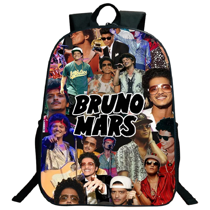 Bruno Mars The Romantic Tour Print Backpack Men Rucksack Children Schoolbag Large Capacity Knapsack for Boys Girls Fans Gift
Bruno Mars The Romantic Tour Print Backpack Men Rucksack Children Schoolbag Large Capacity Knapsack for Boys Girls Fans Gift
