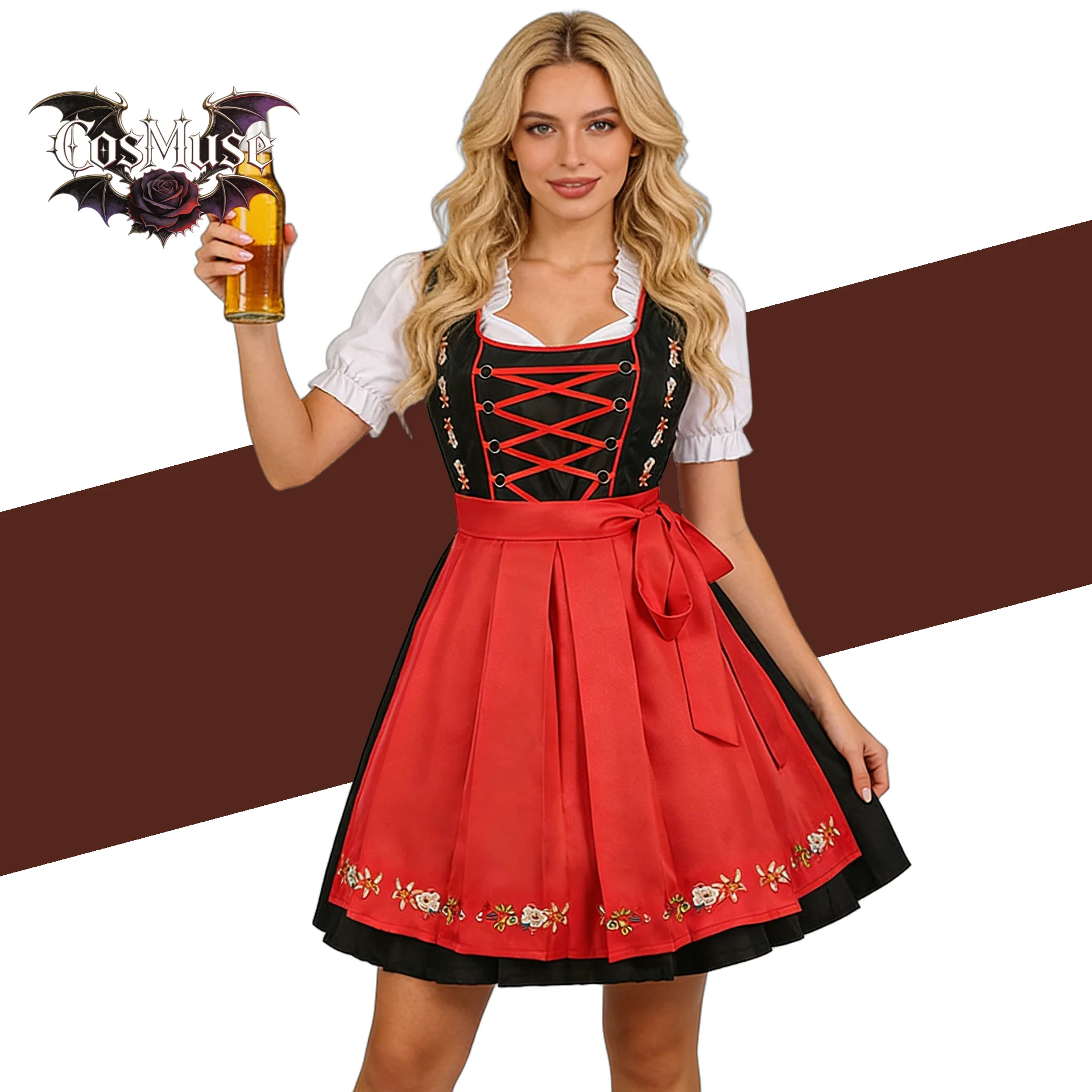 Women Beer Festival Themed Oktoberfest Cosplay Costume
Women Beer Festival Themed Oktoberfest Cosplay Costume
