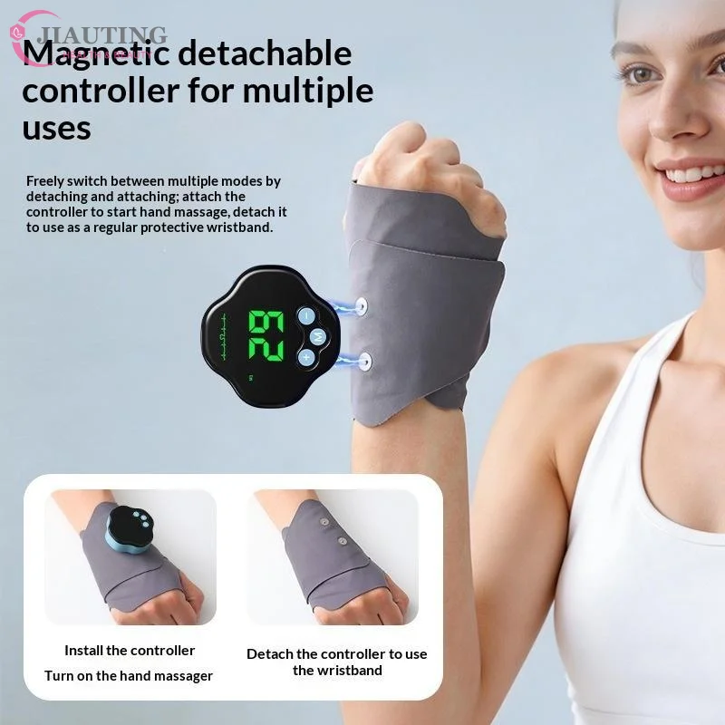 Electric Hand Massager With EMS 29 Levels Cordless Wristband Wrist Support Brace For Hand Wrist Relaxation
Electric Hand Massager With EMS 29 Levels Cordless Wristband Wrist Support Brace For Hand Wrist Relaxation