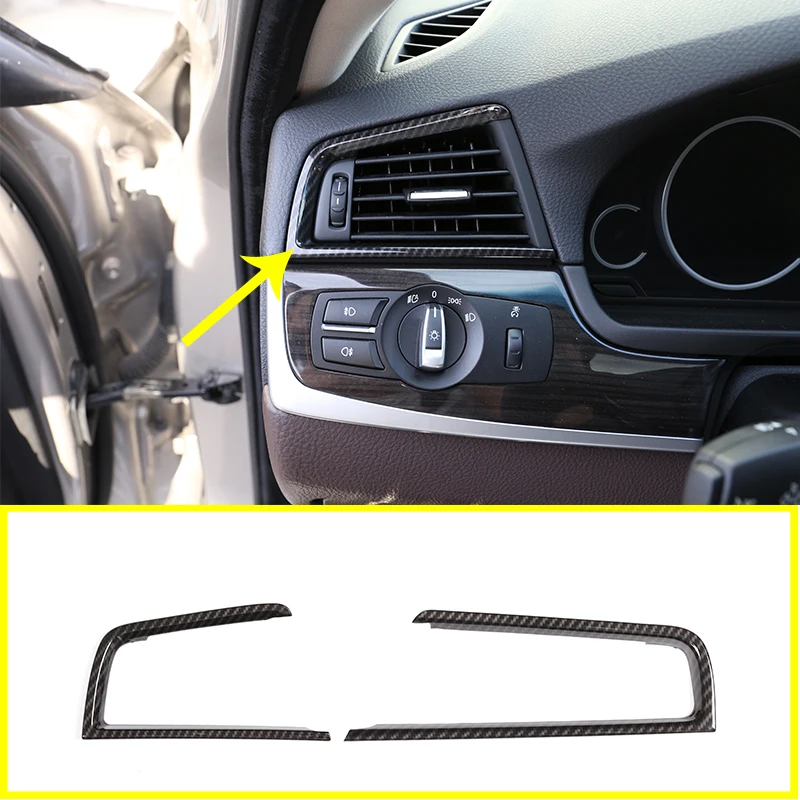 For BMW 5 Series F10 520li 525li 530li 2011-2017 2pcs Carbon Fiber ABS Chrome Air Vent Frame Trim Accessory For Left Hand Drive
For BMW 5 Series F10 520li 525li 530li 2011-2017 2pcs Carbon Fiber ABS Chrome Air Vent Frame Trim Accessory For Left Hand Drive