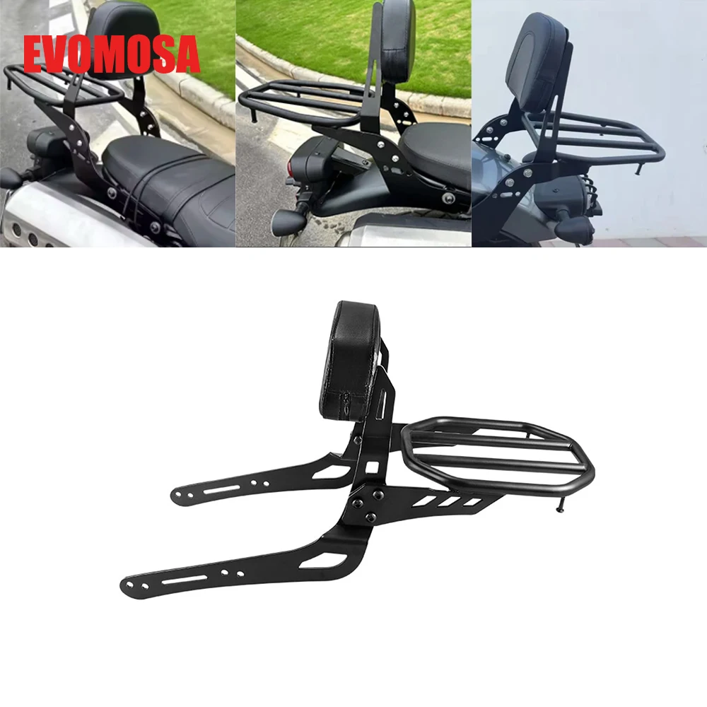 Motorcycle Accessories Passenger Rear Sissy Bar Backrest with Luggage Rack For Honda CL250 CL500 CL300 CL 250 300 500 2023 2024
Motorcycle Accessories Passenger Rear Sissy Bar Backrest with Luggage Rack For Honda CL250 CL500 CL300 CL 250 300 500 2023 2024