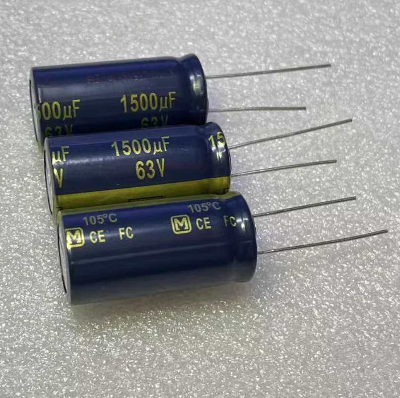 3pcs/lot panasonic 63V1500UF FC Gold type audio fever electrolytic capacitor EEUFC1J152 volume 18*35.5mm
3pcs/lot panasonic 63V1500UF FC Gold type audio fever electrolytic capacitor EEUFC1J152 volume 18*35.5mm