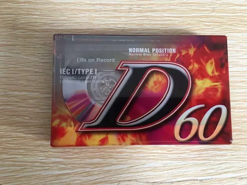 for TDK-D-60 Minute Blank Audio Cassette Tape, Special for Repeaters and Sony Recorders, Made in Thailand 5pcs
for TDK-D-60 Minute Blank Audio Cassette Tape, Special for Repeaters and Sony Recorders, Made in Thailand 5pcs