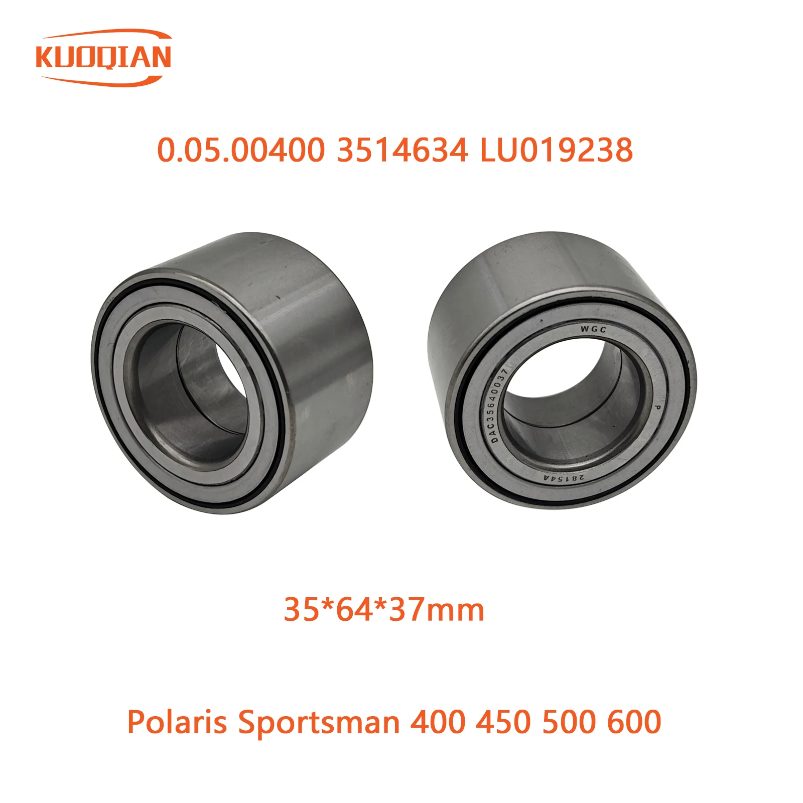 2pcs Front wheel bearing 0.05.00400,3514634,LU019238 35*64*37mm For Polaris Sportsman 400 450 500 600 700
2pcs Front wheel bearing 0.05.00400,3514634,LU019238 35*64*37mm For Polaris Sportsman 400 450 500 600 700