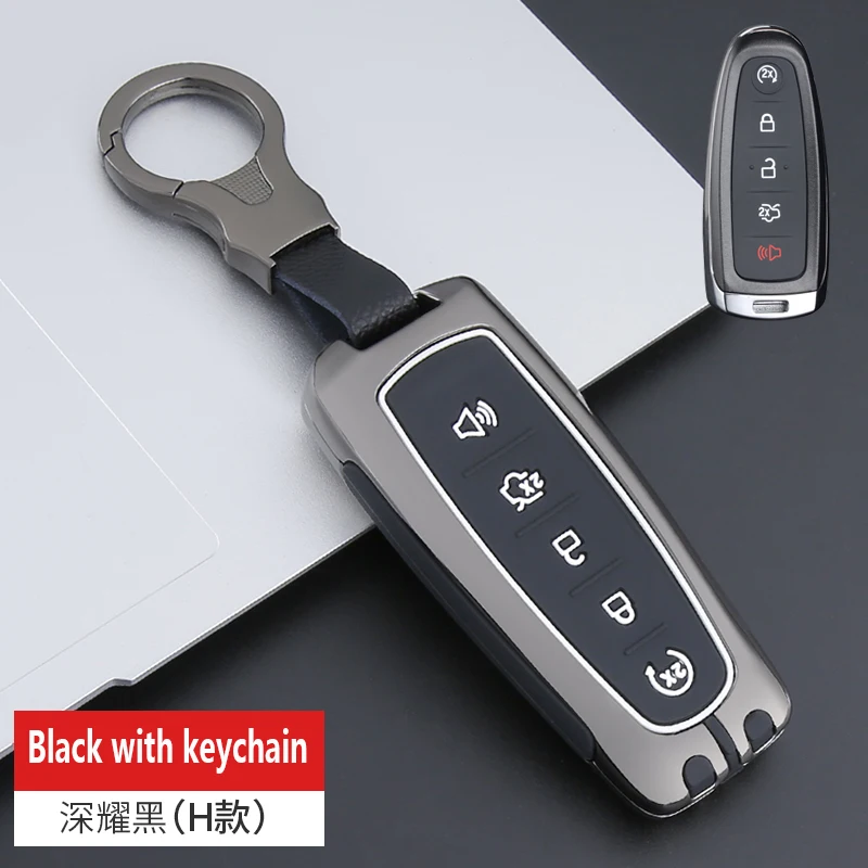 Zine Alloy+Silicone Car Remote Key Case Cover For Ford Edge Explorer Focus Lincoln Mks Flex Taurus Smart Keyless Shell 2011-2015
Zine Alloy+Silicone Car Remote Key Case Cover For Ford Edge Explorer Focus Lincoln Mks Flex Taurus Smart Keyless Shell 2011-2015