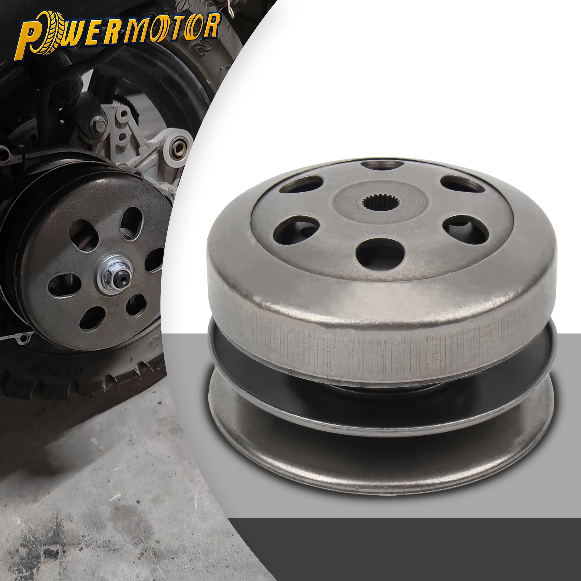 Motorcycle Rear Clutch Driven Wheel Clutch Pulley Assembly For Most 50cc GY6 139QMB 139QMA Engine Scooter Moped ATV Go karts
Motorcycle Rear Clutch Driven Wheel Clutch Pulley Assembly For Most 50cc GY6 139QMB 139QMA Engine Scooter Moped ATV Go karts