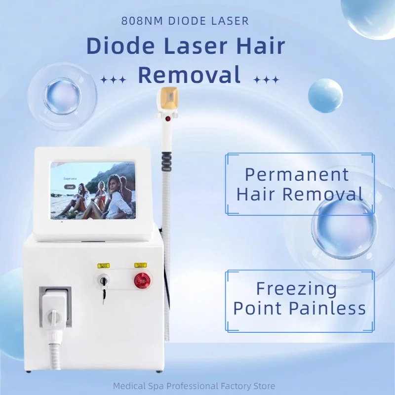 3000W 3 Wavelength 808 Diode Laser Hair Removal Machine Ice Titanium Permanent Painless Physical Body Care Depilation Epilator
3000W 3 Wavelength 808 Diode Laser Hair Removal Machine Ice Titanium Permanent Painless Physical Body Care Depilation Epilator
