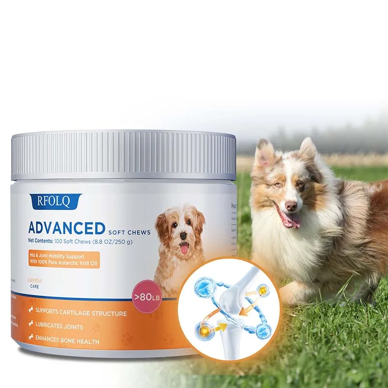 Hip & Joint Mobility Support for Dogs - Improve Joint Flexibility, Bone Health, Relieve Stiffness
Hip & Joint Mobility Support for Dogs - Improve Joint Flexibility, Bone Health, Relieve Stiffness