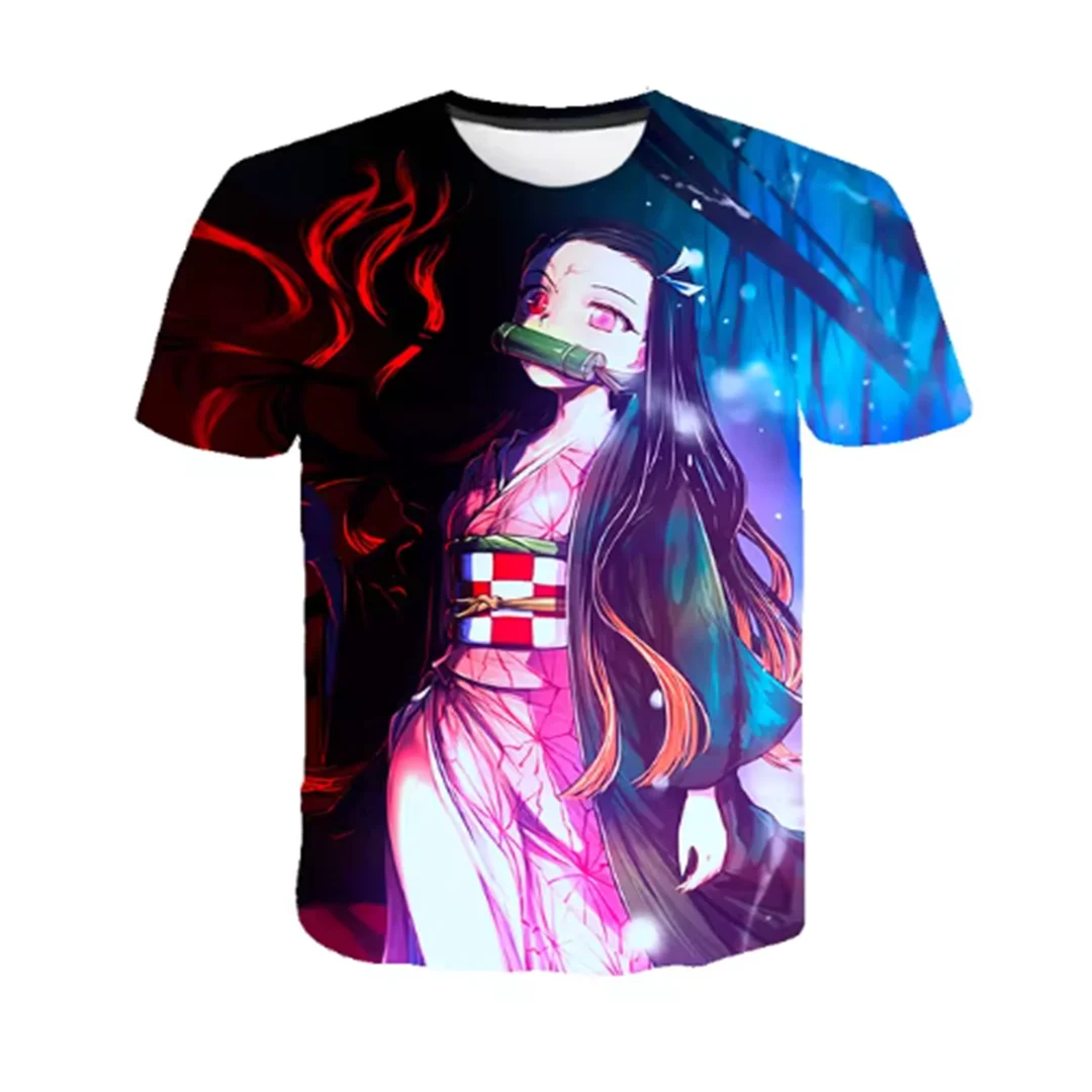 Anime Demon Slayer T Shirt Lovely Kamado Nezuko Costume Boys Girls T-shirt Summer Short Sleeves Oversized Streetwear Loose Tops
Anime Demon Slayer T Shirt Lovely Kamado Nezuko Costume Boys Girls T-shirt Summer Short Sleeves Oversized Streetwear Loose Tops