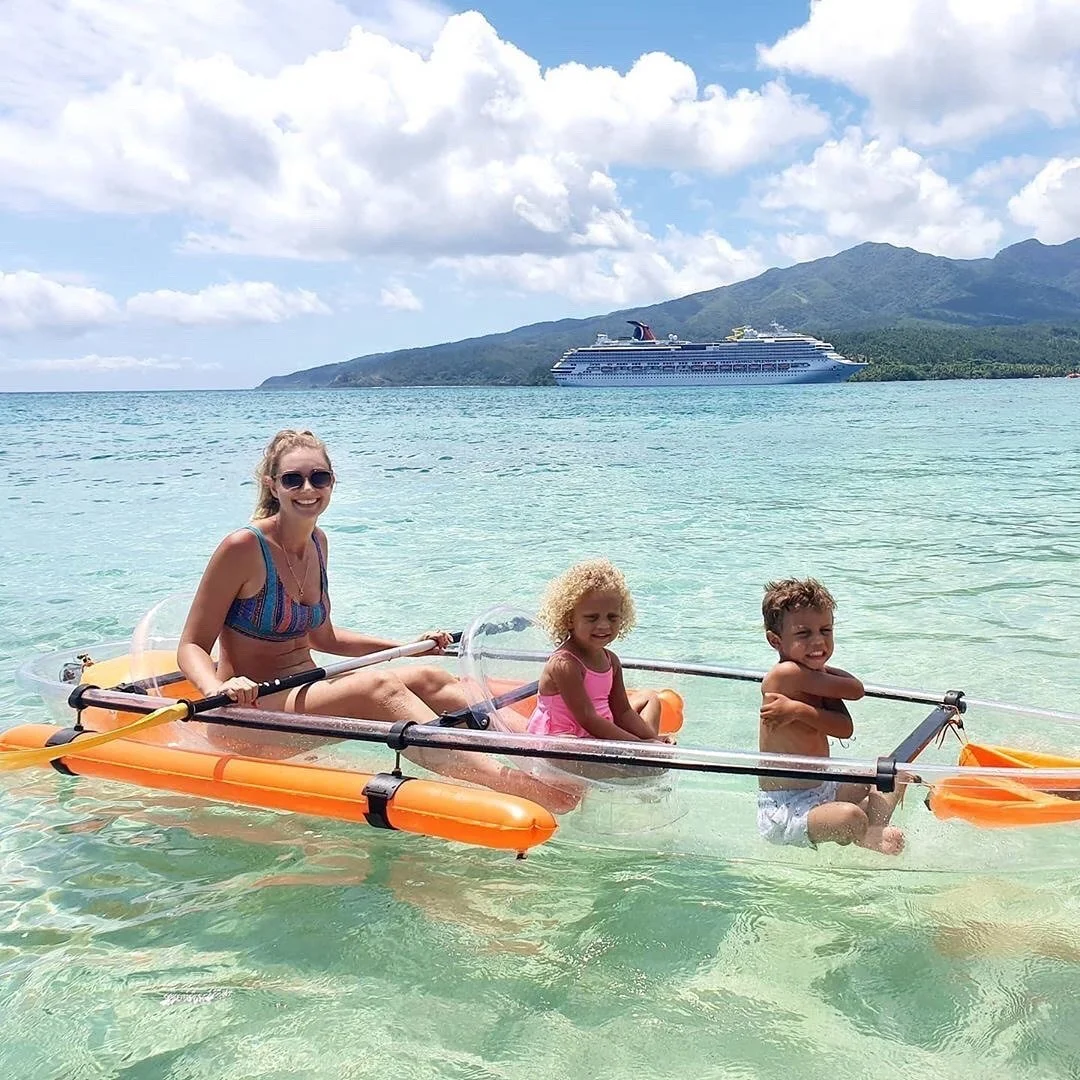 Hot Sell Kayak Transparent Ocean Clear Bottom Double Clear Fishing Canoe 2 Person Kayak
Hot Sell Kayak Transparent Ocean Clear Bottom Double Clear Fishing Canoe 2 Person Kayak