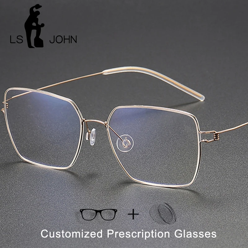Titanium Reading Glasses Men Square Ultralight Screwless Customized Myopia Optical Prescription Eyeglasses Women Denmark Eyewear
Titanium Reading Glasses Men Square Ultralight Screwless Customized Myopia Optical Prescription Eyeglasses Women Denmark Eyewear