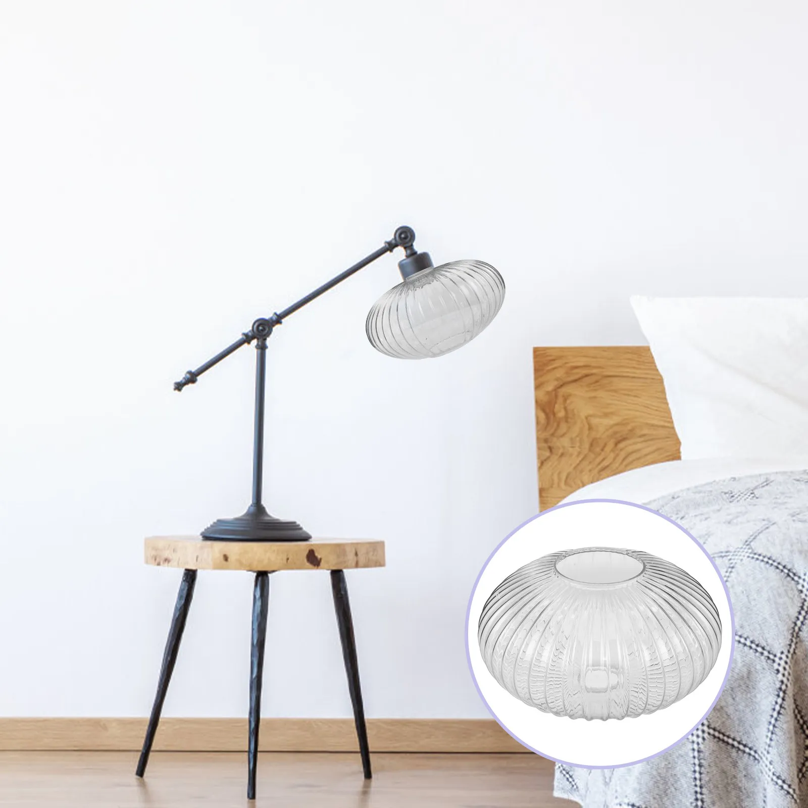 Clear Ribbed Ceiling Light Cover 250x150cm Vintage Glass Globe Lampshade Replacement Pendant Lamp Shade Kitchen Living Room
Clear Ribbed Ceiling Light Cover 250x150cm Vintage Glass Globe Lampshade Replacement Pendant Lamp Shade Kitchen Living Room