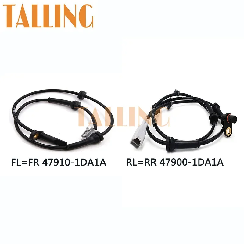 Front Rear Left Right ABS Wheel Speed Sensor for Nissan X-Trail T31 2008-2014 Rogue Renault Koleos 47900-1DA1A 47910-1DA1A
Front Rear Left Right ABS Wheel Speed Sensor for Nissan X-Trail T31 2008-2014 Rogue Renault Koleos 47900-1DA1A 47910-1DA1A