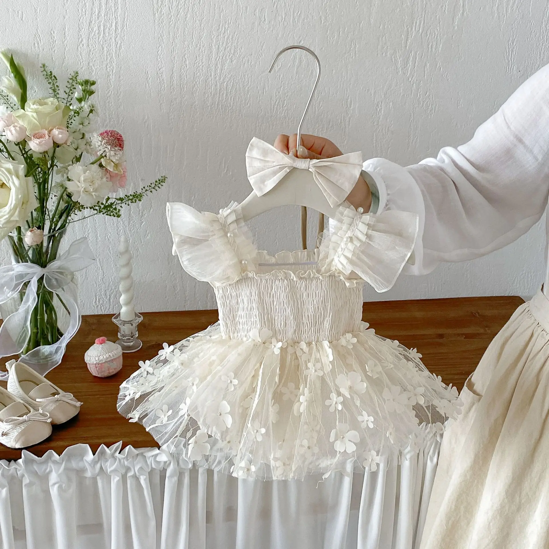 New Infant Girls Floral Romper Dress, Newborn Princess Kids Cute Party Birthday Dress 0-2 T
New Infant Girls Floral Romper Dress, Newborn Princess Kids Cute Party Birthday Dress 0-2 T