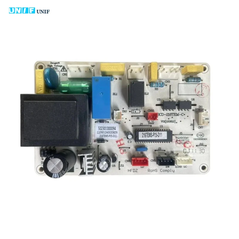 Основная плата управления холодильником 502301000094 для Midea Bcd-216Tem-C, компьютерная плата питания для холодильника
Основная плата управления холодильником 502301000094 для Midea Bcd-216Tem-C, компьютерная плата питания для холодильника