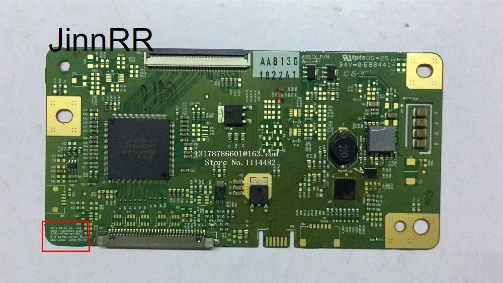 6870C-0270A Logic board good test Original T-CON board for LM220WE4-SLB2 6870C-0270A logic board 6870C-0270A
6870C-0270A Logic board good test Original T-CON board for LM220WE4-SLB2 6870C-0270A logic board 6870C-0270A