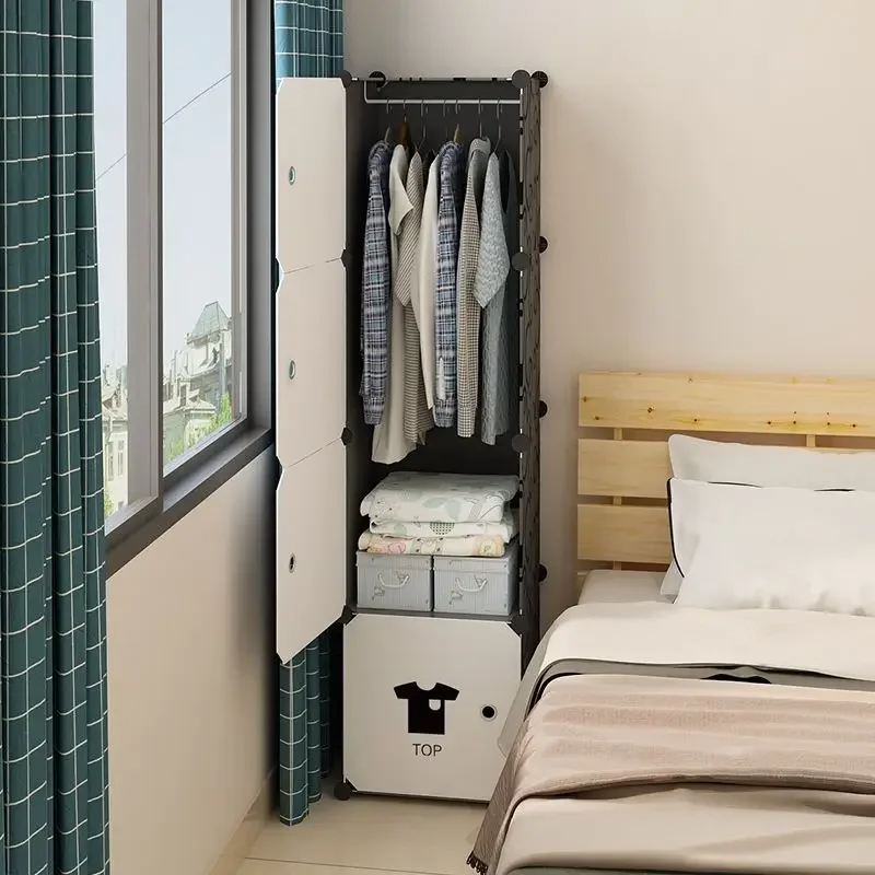 Clothes Folding Cabinets Splice Storage Locker Dustproof Foldable Simplicity For Children Small-Scale Wardrobe Bedroom Furniture
Clothes Folding Cabinets Splice Storage Locker Dustproof Foldable Simplicity For Children Small-Scale Wardrobe Bedroom Furniture