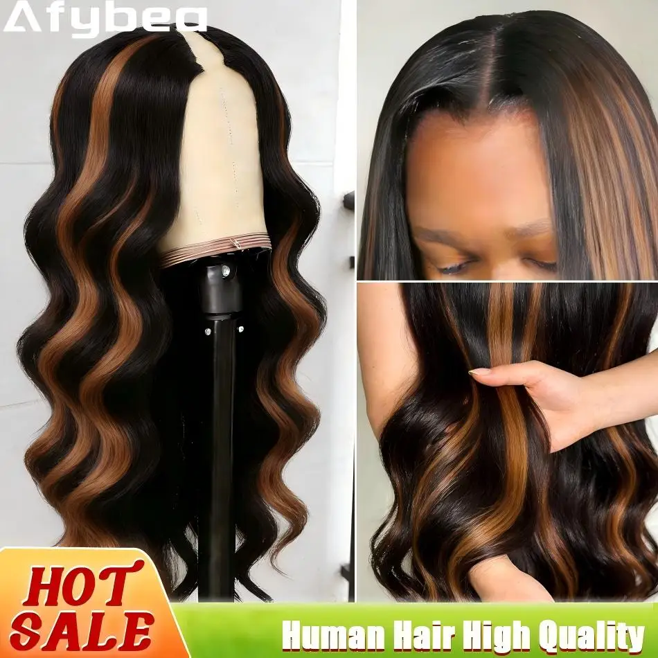 Wavy V Part Wig Wear And Go Upgrade Highlight Body Wave Human Hair Wigs Glueless Half Wig Heat Resistant For Black Women 26 Inch
Wavy V Part Wig Wear And Go Upgrade Highlight Body Wave Human Hair Wigs Glueless Half Wig Heat Resistant For Black Women 26 Inch