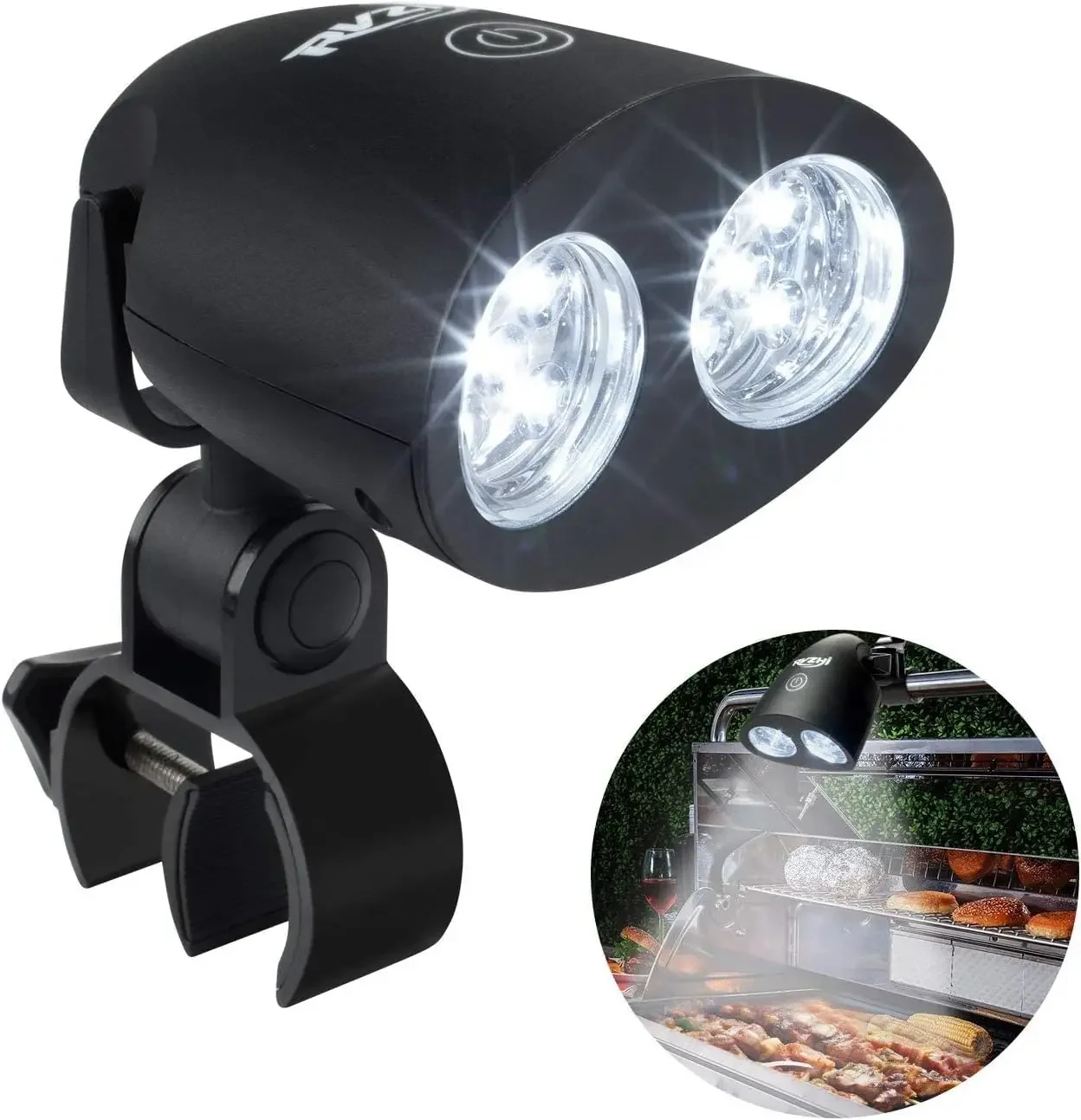 10 LED BBQ Grill Light - Flexible C-Clamp, Heat Resistant, Easy Install, Perfect for Night Grilling
10 LED BBQ Grill Light - Flexible C-Clamp, Heat Resistant, Easy Install, Perfect for Night Grilling