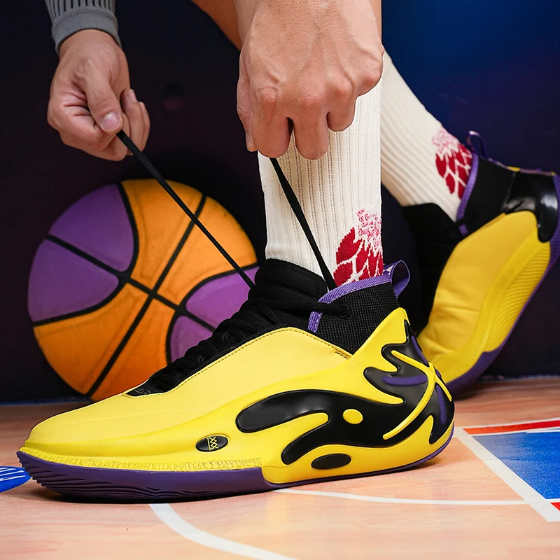 Basketball Shoes with Mesh Surface, Breathable, Non-Slip, Wear-Resistant, Shock-Absorbing, Practical, Lightweight, Soft-Soled St
Basketball Shoes with Mesh Surface, Breathable, Non-Slip, Wear-Resistant, Shock-Absorbing, Practical, Lightweight, Soft-Soled St