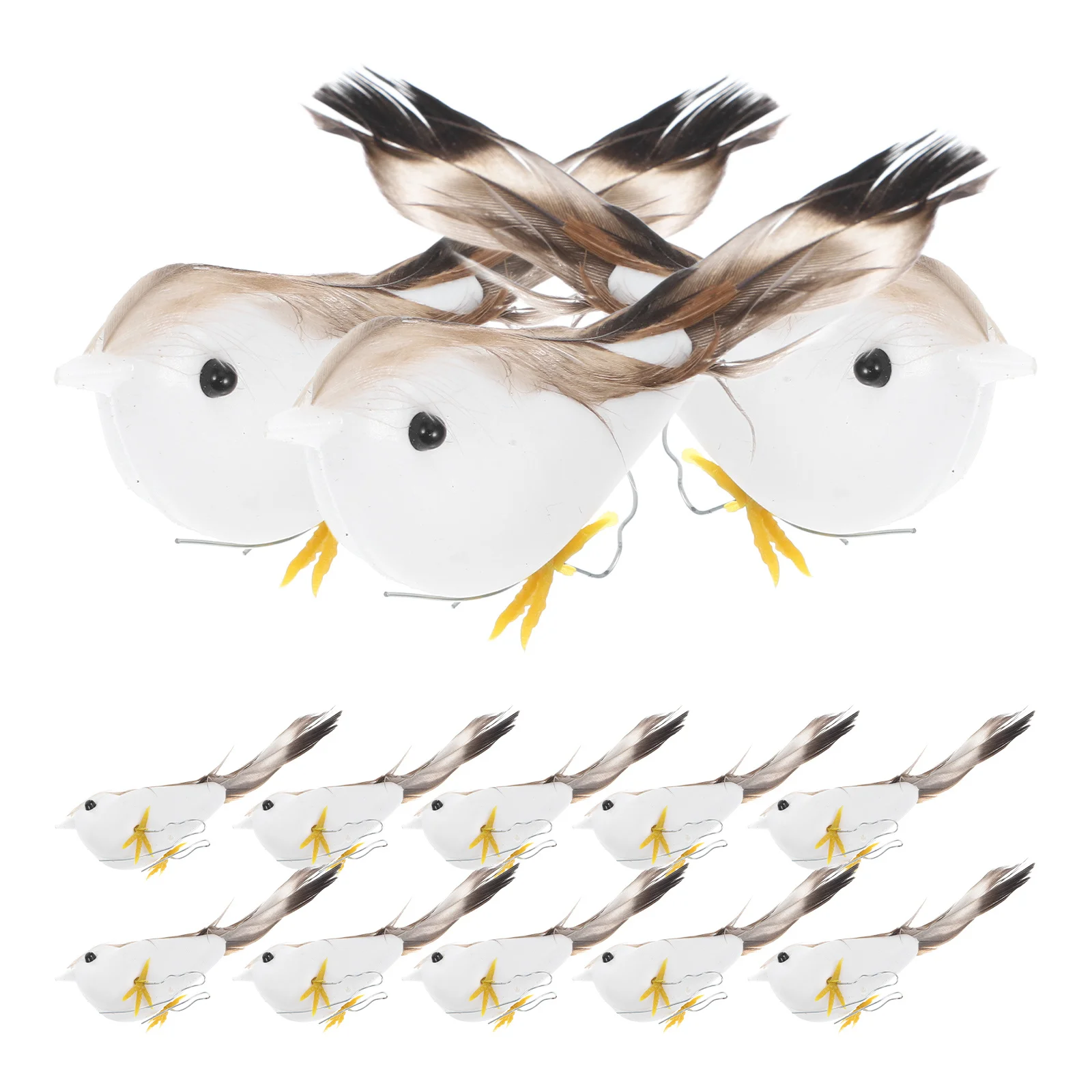 24Pcs Artificial Simulation Birds Lifelike Mini Birds Foam Decoration Home Wedding Craft Garden Decor Foam Bird for Crafts
24Pcs Artificial Simulation Birds Lifelike Mini Birds Foam Decoration Home Wedding Craft Garden Decor Foam Bird for Crafts