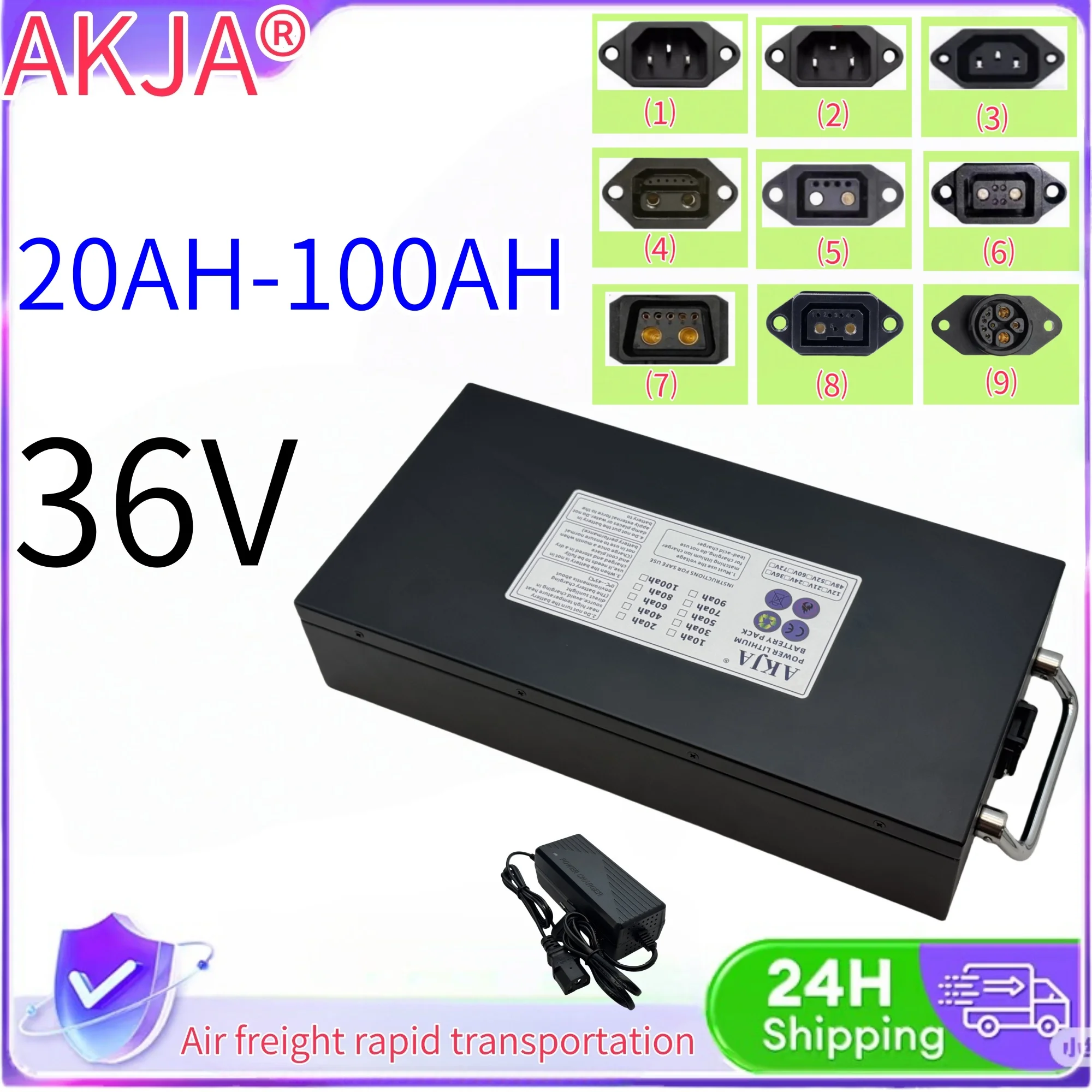 Air fast transportation,36V100AH,Send within 24 hours,18650 lithium battery,Lithium battery pack,Suitable for motors below 3000W
Air fast transportation,36V100AH,Send within 24 hours,18650 lithium battery,Lithium battery pack,Suitable for motors below 3000W